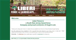 Desktop Screenshot of liberifence.com